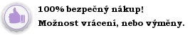 100% Bezpečné vrácení